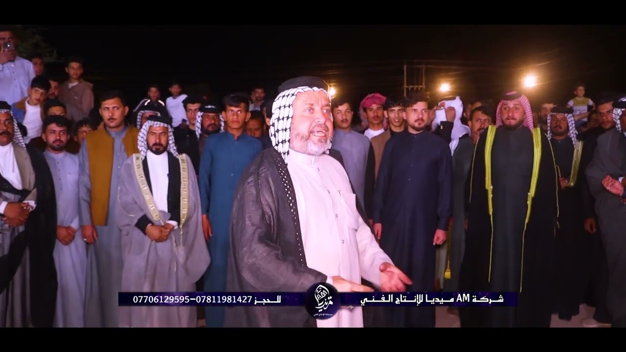 مدح للشيخ نايف عبد الهادي المشاي_المهوال ابو سعد العگبي_ميدان بني سعيد حنة أولاد الشيخ 