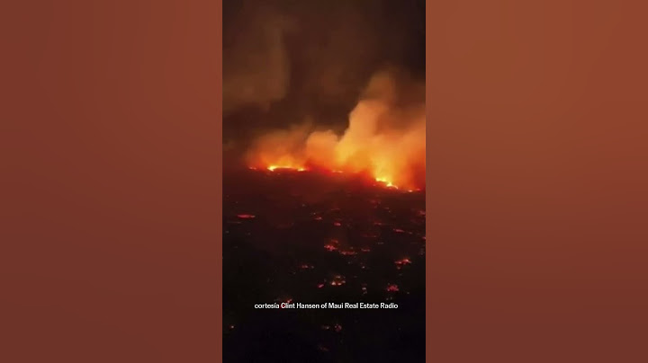 Los devastadores incendios forestales de Hawai desde las alturas | EL PAÍS