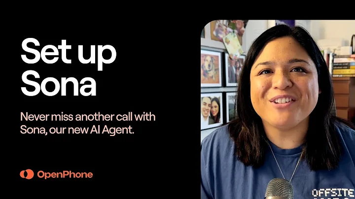 How to set up our new AI agent, Sona