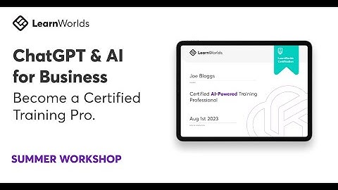 Using AI & ChatGPT as Professional Trainers