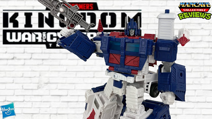 Transformers war for cybertron kingdom leader ultra magnus