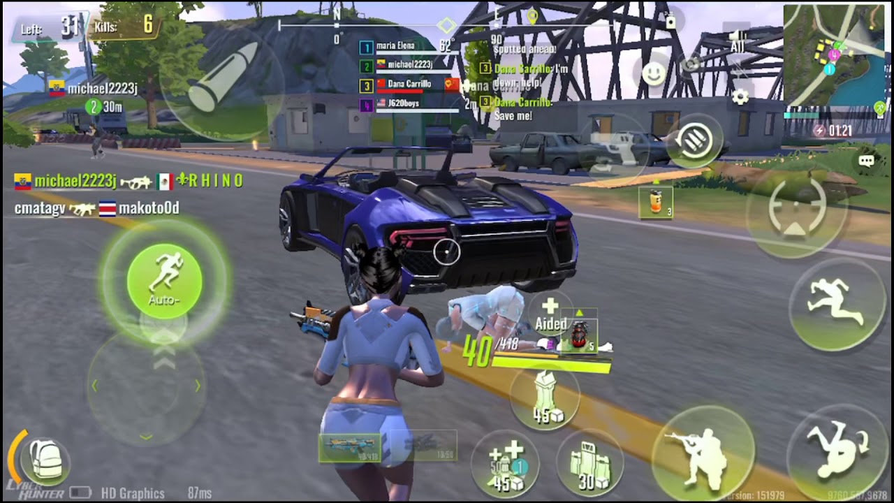 Cyber hunter : 13 kill game SEASON 4