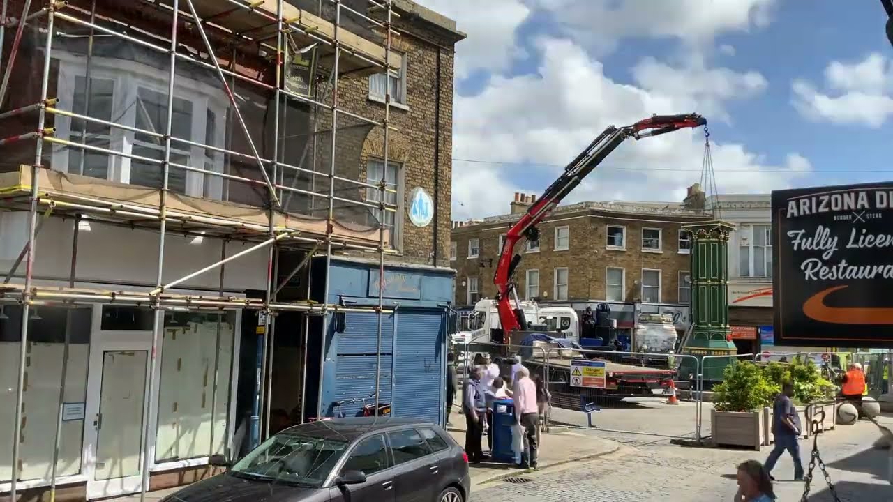Sheerness on Sea Clock Tower Returns after Restoration