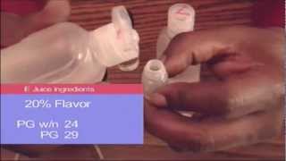 Do It Yourself (DIY) E-Liquid Mixing Tutorial (How To)