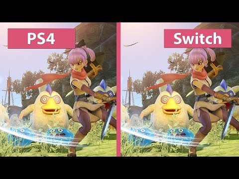 Dragon Quest Heroes 2 – PS4 vs. Nintendo Switch Docked Graphics Comparison Demo