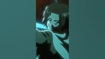 ظهور الكوينشي ماساكي كوروساكي والدة اتشيغو وانقاذها للقائد ايشين من الهولو وايت Bleach 