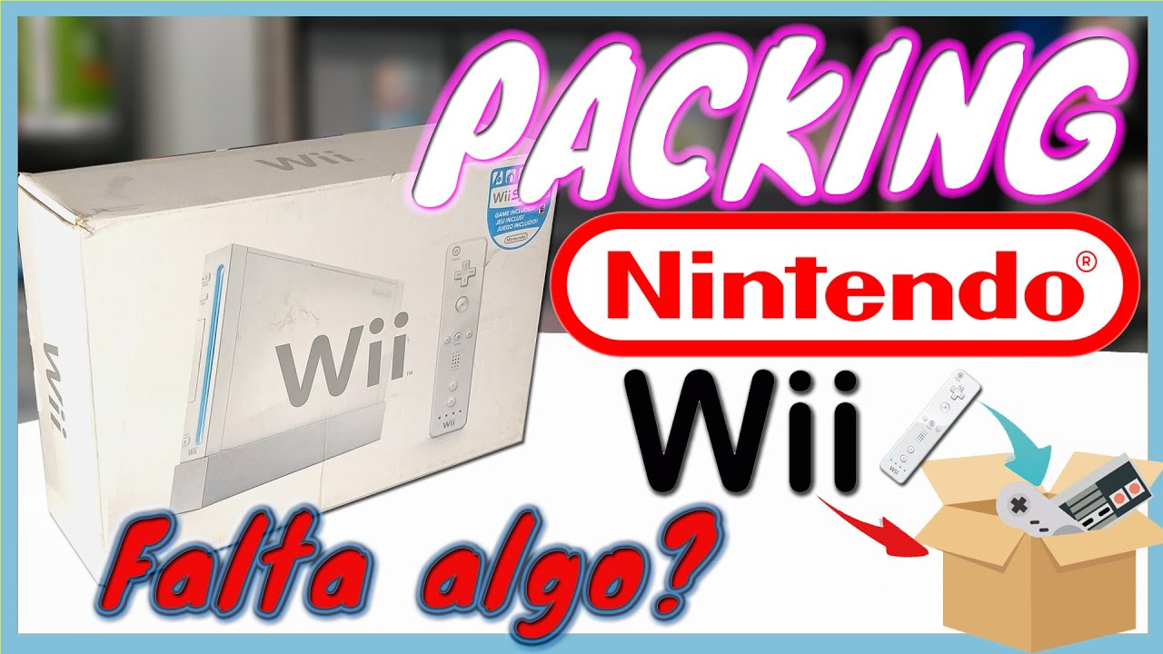 Nintendo Wii PACKING UNBOXING YouTube