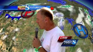 Videocast: Storms forecast for Saturday across Iowa