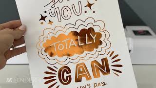 Cómo Aplicar Transfer Foil En Papel Con Una Plastificadora