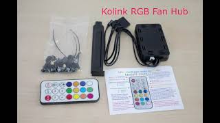 Kolink Observatory Rgb Fan Speed Control