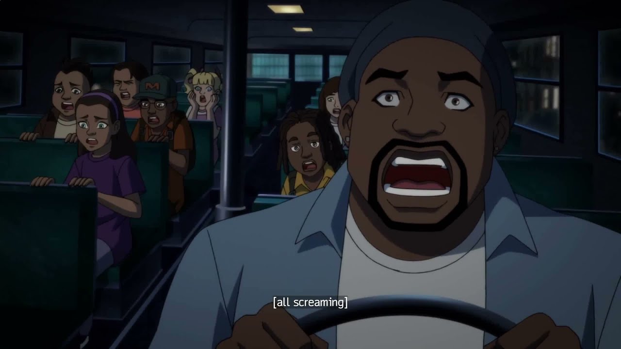 Young Justice Magic School Bus scenes YouTube