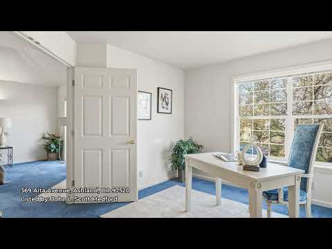 369 Alta Avenue, Ashland, OR home video tour
