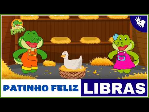 [ASL] Happy Little Duck | Kipapo Family | Kids Music Video | Animated Cartoon