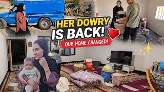 🚗🏠 From driving school to home decoration; Shokoofeh's dowry returns home🏡