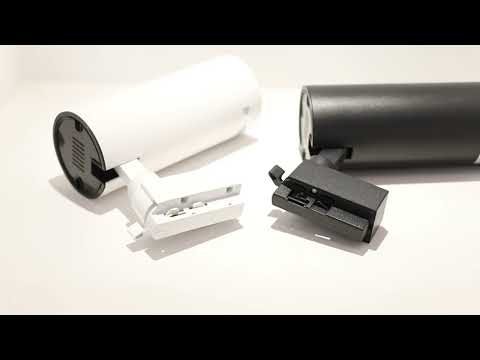 Світильник LED трековий LUMINARIA LTR70 24W WHITE 4200K 70x170x155 220V IP20, видео 1