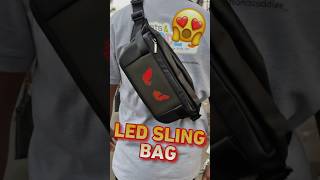 LED Sling Bag #glowgetter #giftideas #ledslingbag #shorts