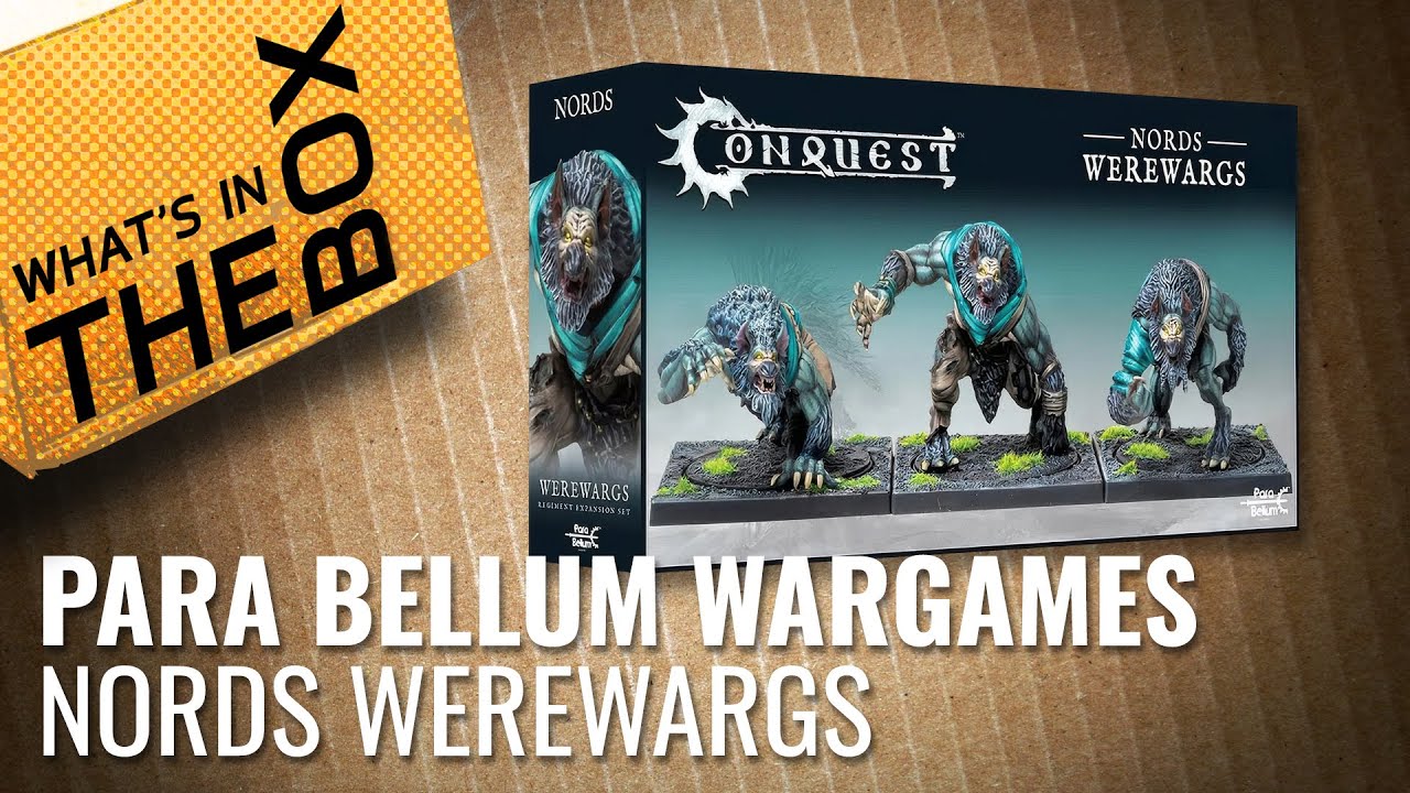 Conquest Nords - Stalkers Miniatures Set (PBW4402) - 12 Plastic Figures With Command Card 3 thumbnail image