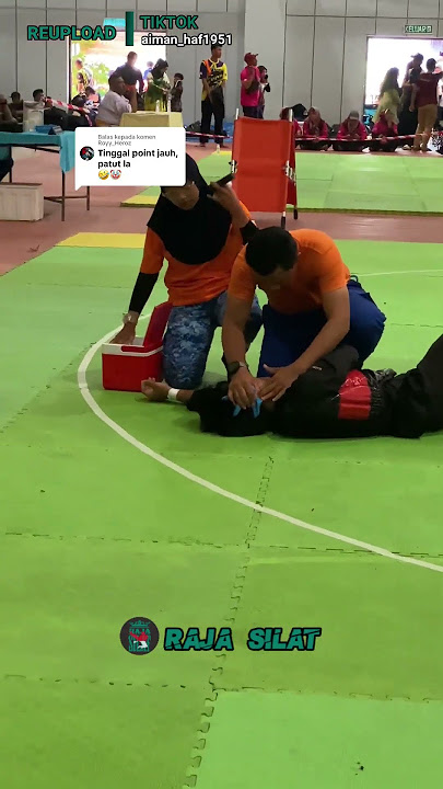 Pesilat emosi nendang wajah #martialarts #pencaksilat #emosi #rajasilat