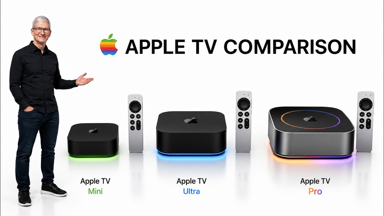MASSIVE Apple TV 2026 Leaks: $39 Mini, Ultra & 8K Vision Pro