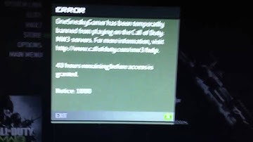 Mw3 banned for boosting