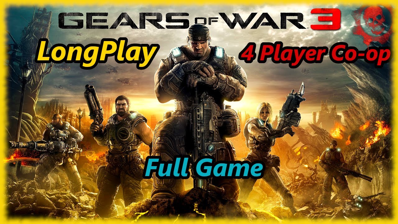 Gears of War 3 getting 4-player campaign co-op