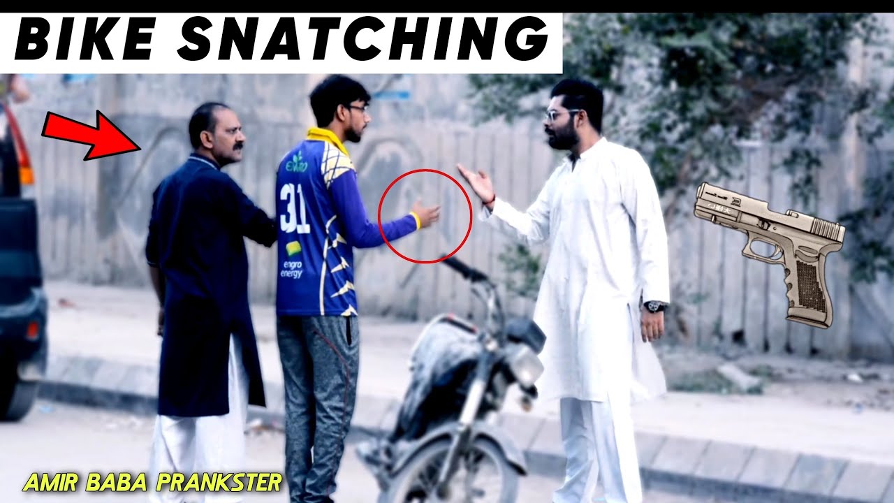 Bike Snatching in Pakistan | Mobile Snatching Prank In Pakistan | By ...