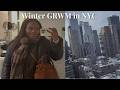 NYC Winter Outfit + GRWM | Ruby Rose Lauren