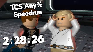 Lego Star Wars TCS Any% Speedrun in 2:28:26