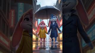 Walking Together In The Rain Sweet Rabbit Story
