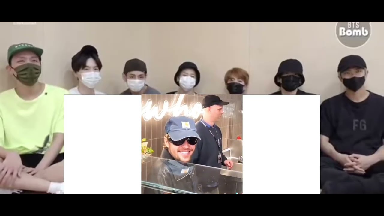 Bts reaction to Justin Bieber and Hailey moments I found on Tiktok (fake reaction)