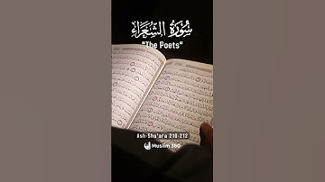 Surah Ash Shu'ara 210-212 Hindi - Urdu Audio translation | سورة الشعراء #ashshuara