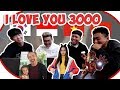 REAKSI ORANG LUAR NEGERI MENDENGAR LAGU I LOVE YOU 3000!