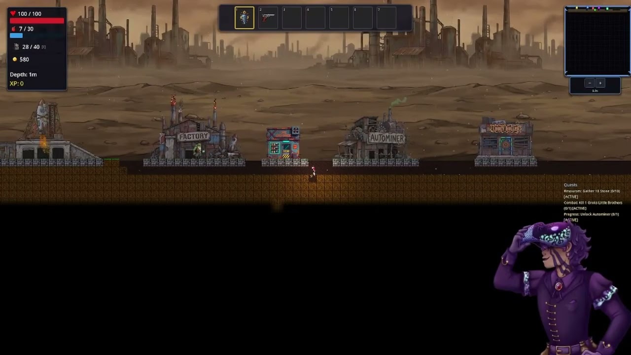 Texplore roguelike mining