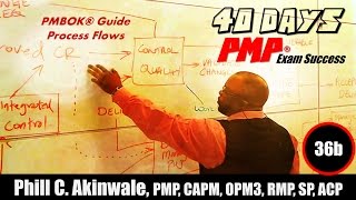PMBOK Guide Process Flow Chart - Day 36B - 40 Days to PMP Success