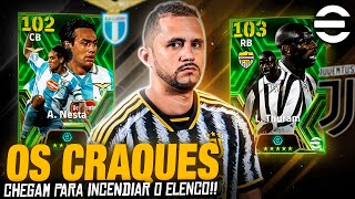 🚨🔥 ESTREIA ELETRIZANTE DOS CRAQUES AO VIVO | CHEGARAM OS REFORÇOS NO NOSSO ELENCO | EFOOTBALL 2024