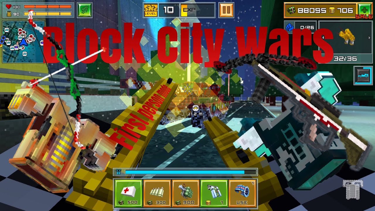 Block City Wars Fps Bow Crossbow Ice Armor And Fire Armor By Super Derp Slerp - roblox ice armor