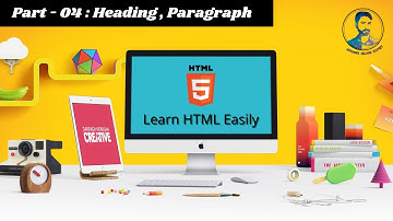 HTML / HTML5 Bangla Tutorial | #04 Heading , Paragraph