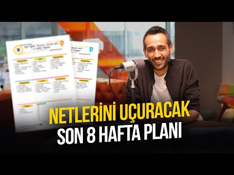 Netlerini Uçuracak Son 8 Hafta Planı