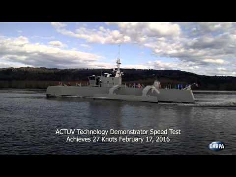 ACTUV Launch and On-Water Speed Tests