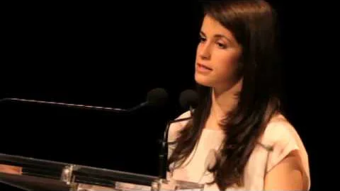 Rebecca Klein's speech and song