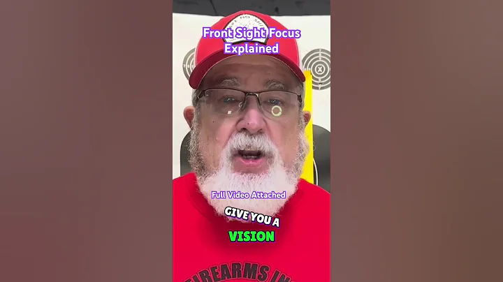 The Secret to Shooting Accurately (Front Sight Focus Explained)