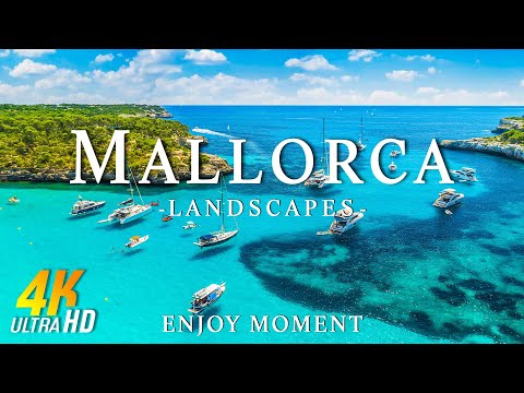 Mallorca 4k - Relaxing Music With Beautiful Natural Landscape - Amazing Nature - 4K Video Ultra HD