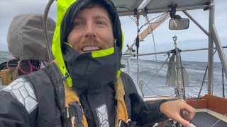 11 days Solo Sailing to Ireland  Those whales got close!