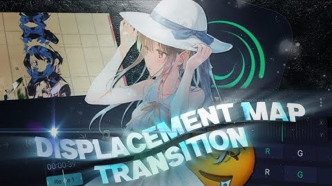 Tutorial Displacement Map Transition - Alight Motion 4.2.0