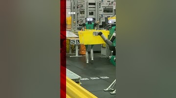 Amazon trials new humanoid robot. #Shorts #Robot #BBCNews