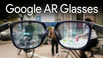 Google AR Glasses Are So Subtle, You Might Miss Them!