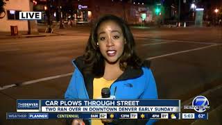 Denver police searching for driver who crashed into group of people, fled the scene