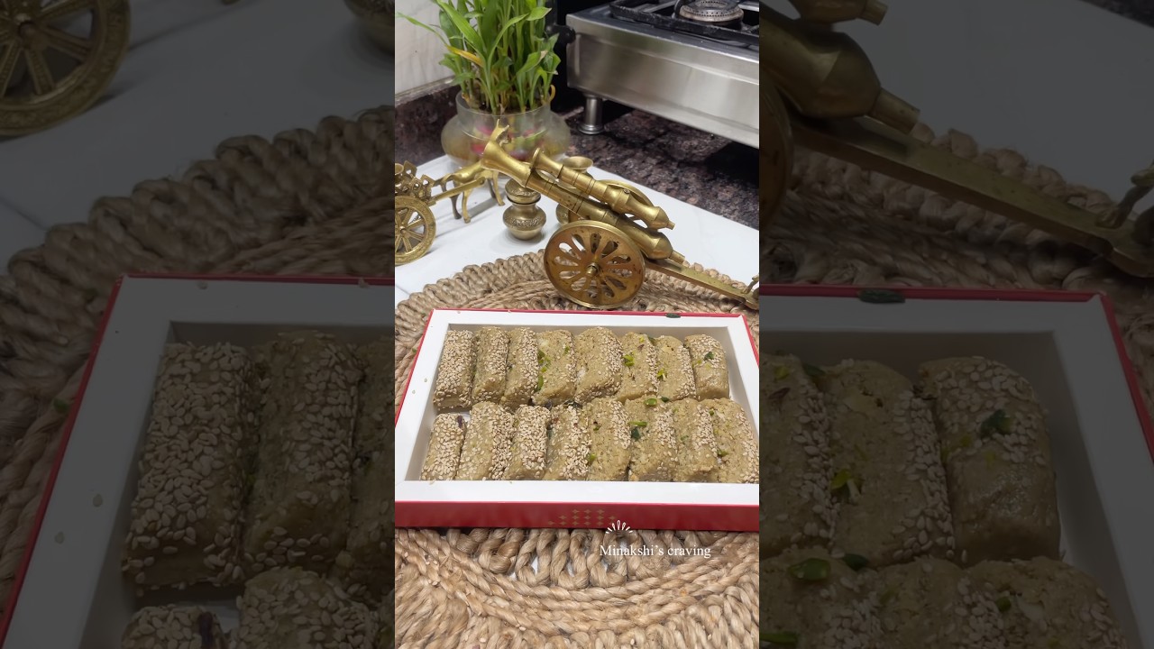 Tilgud Patti Recipe | Makar Sankranti Special Til Gajak | Easy Homemade Tilgud Patti | #shorts