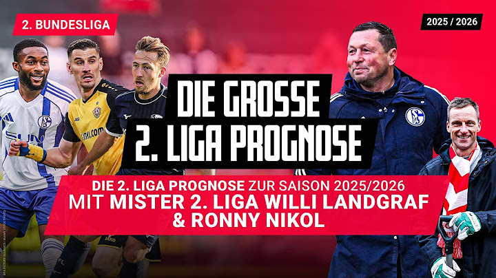 2. Bundesliga Saison-Prognose 2025/26 🔭⚽ feat. "Mister 2. Liga" Willi Landgraf 📈 Wer steigt auf?