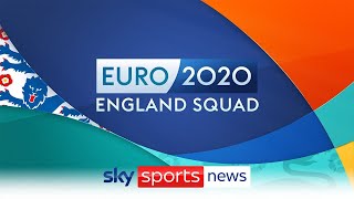 Gareth Southgate announces his England squad for Euro 2020